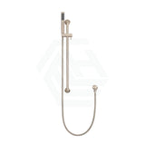 Meir Round Hand Shower On Rail Column Variant Colour Available With Handheld