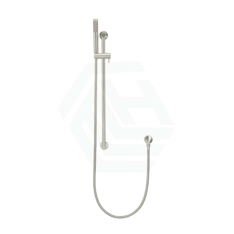 Meir Round Hand Shower On Rail Column Variant Colour Available With Handheld