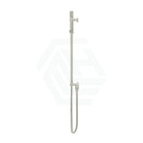 Meir Round Hand Shower On Rail Column Variant Colour Available With Handheld