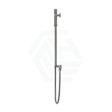 Meir Round Hand Shower On Rail Column Variant Colour Available With Handheld