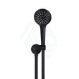 Meir Round Three Function Hand Shower On Swivel Bracket Variant Colour Available Matt Black