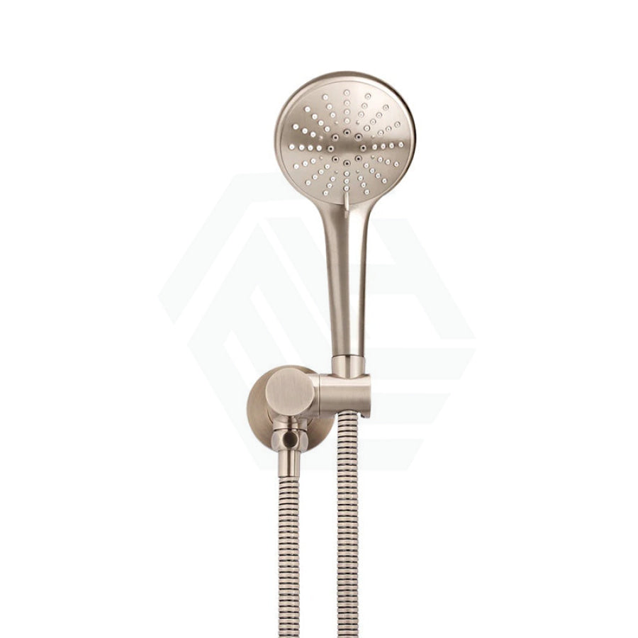 Meir Round Three Function Hand Shower On Swivel Bracket Variant Colour Available Handheld Sets