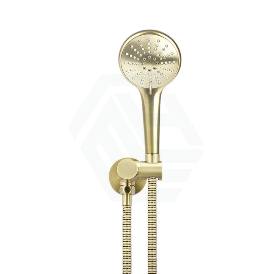 Meir Round Three Function Hand Shower On Swivel Bracket Variant Colour Available Handheld Sets