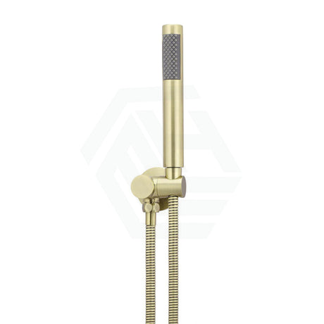 Meir Round Hand Shower On Swivel Bracket Variant Colour Available Tiger Bronze Handheld Sets