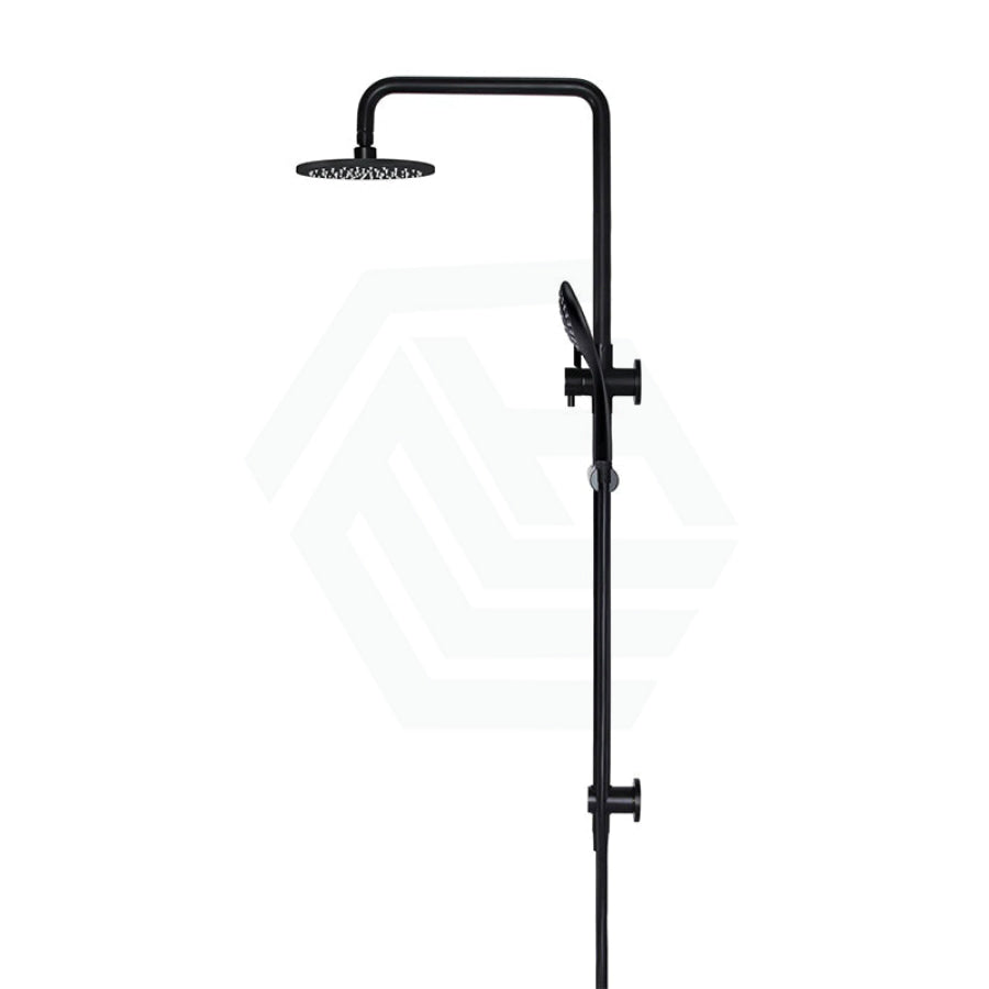 Meir 200/300Mm Round Twin Shower Set With Three Function Handheld Universal Water Inlet Variant