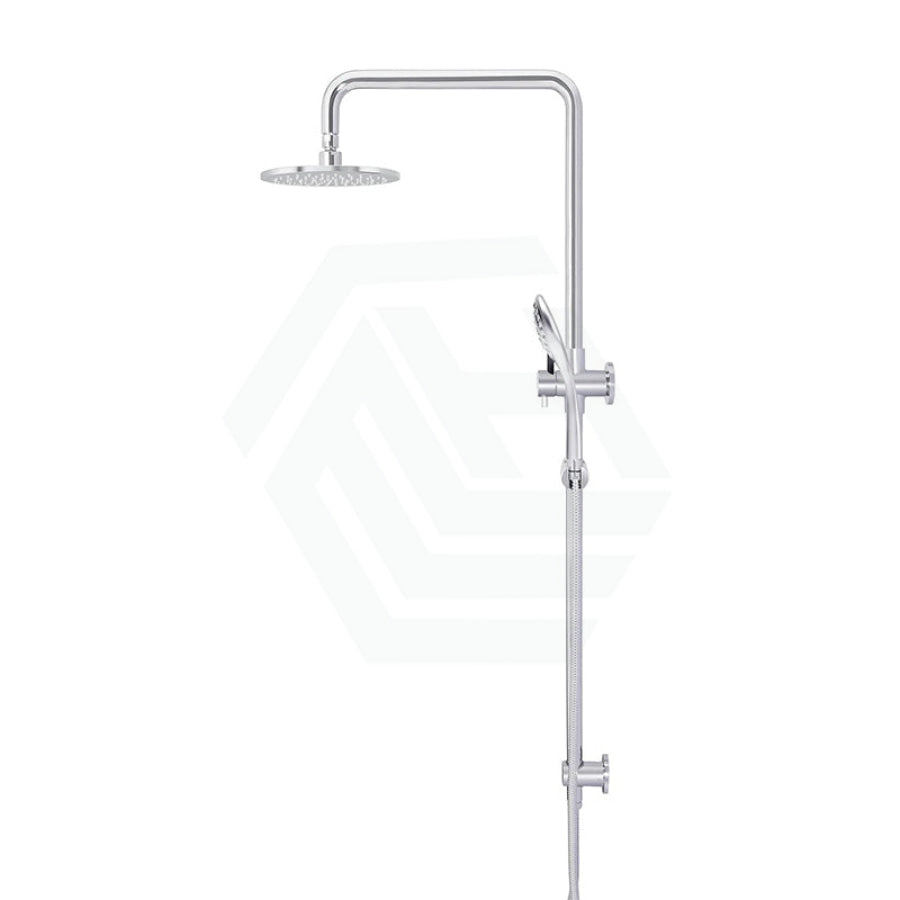 Meir 200/300Mm Round Twin Shower Set With Three Function Handheld Universal Water Inlet Variant