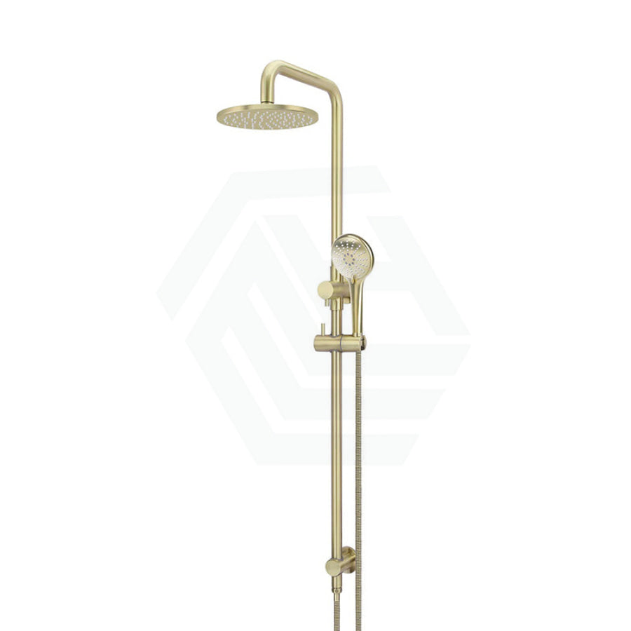 Meir 200/300Mm Round Twin Shower Set With Three Function Handheld Universal Water Inlet Variant