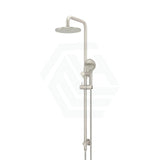 Meir 200/300Mm Round Twin Shower Set With Three Function Handheld Universal Water Inlet Variant