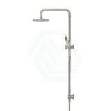 Meir 200/300Mm Round Twin Shower Set With Three Function Handheld Universal Water Inlet Variant