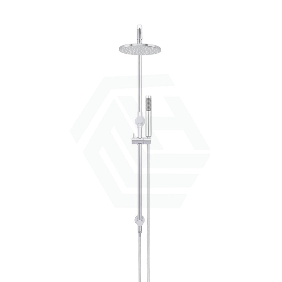 Meir 200/300Mm Round Twin Shower Set Universal Water Inlet Variant Colour Available Showers