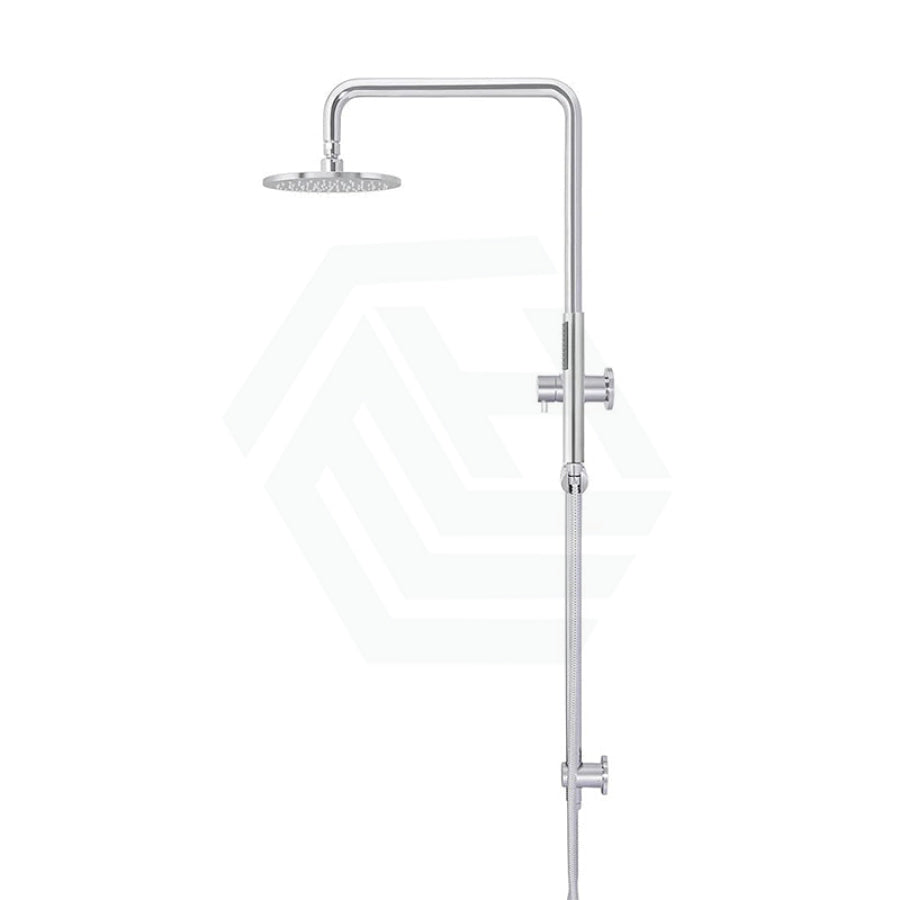 Meir 200/300Mm Round Twin Shower Set Universal Water Inlet Variant Colour Available Showers