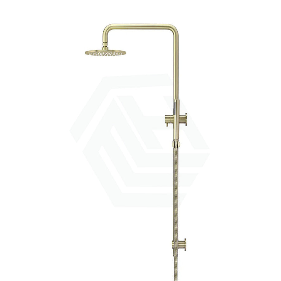 Meir 200/300Mm Round Twin Shower Set Universal Water Inlet Variant Colour Available Showers