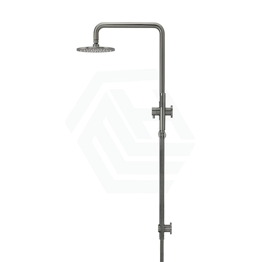 Meir 200/300Mm Round Twin Shower Set Universal Water Inlet Variant Colour Available Showers