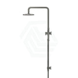 Meir 200/300Mm Round Twin Shower Set Universal Water Inlet Variant Colour Available Showers