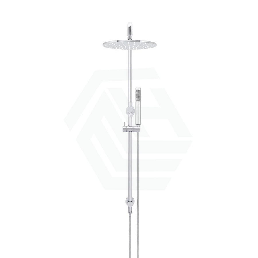 Meir 200/300Mm Round Twin Shower Set Universal Water Inlet Variant Colour Available Showers