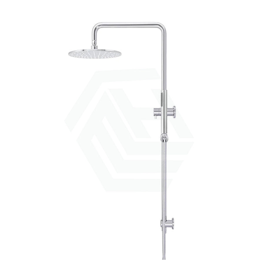 Meir 200/300Mm Round Twin Shower Set Universal Water Inlet Variant Colour Available Showers