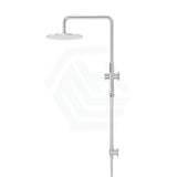 Meir 200/300Mm Round Twin Shower Set Universal Water Inlet Variant Colour Available Showers