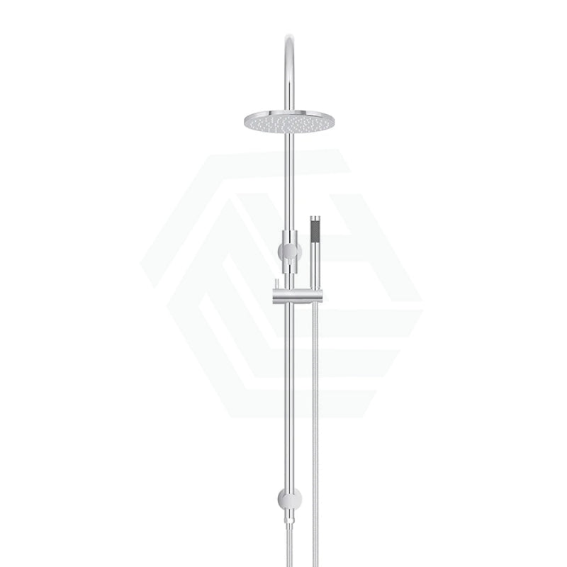 Meir 200/300Mm Round Overhead Shower Set With Hand Multi Colour Universal Water Inlet Twin Showers