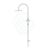 Meir 200/300Mm Round Overhead Shower Set With Hand Multi Colour Universal Water Inlet Twin Showers