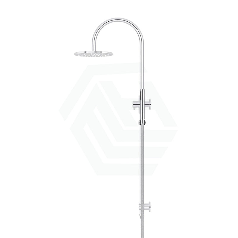 Meir 200/300Mm Round Overhead Shower Set With Hand Multi Colour Universal Water Inlet Twin Showers