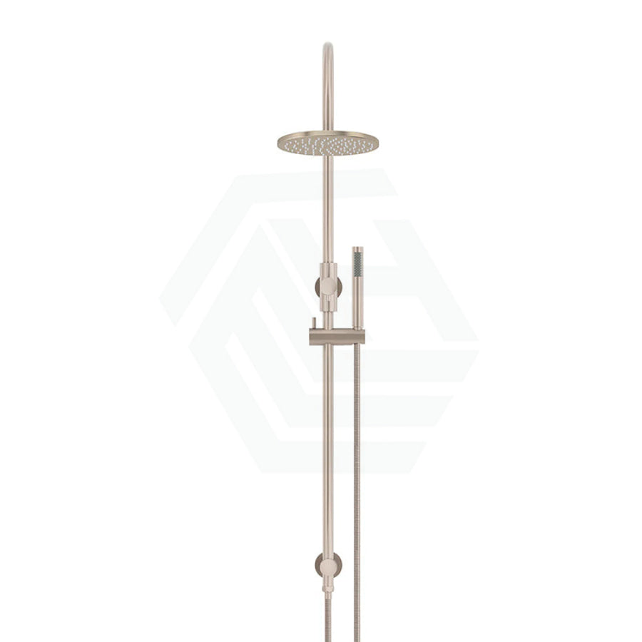 Meir 200/300Mm Round Overhead Shower Set With Hand Multi Colour Universal Water Inlet Twin Showers