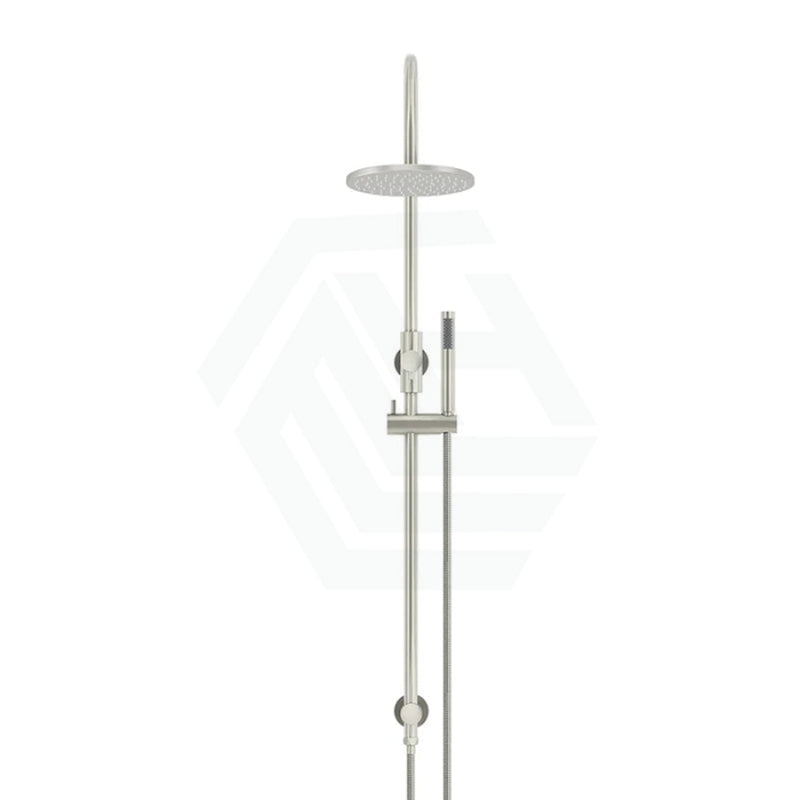 Meir 200/300Mm Round Overhead Shower Set With Hand Multi Colour Universal Water Inlet Twin Showers