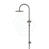 Meir 200/300Mm Round Overhead Shower Set With Hand Multi Colour Universal Water Inlet Twin Showers