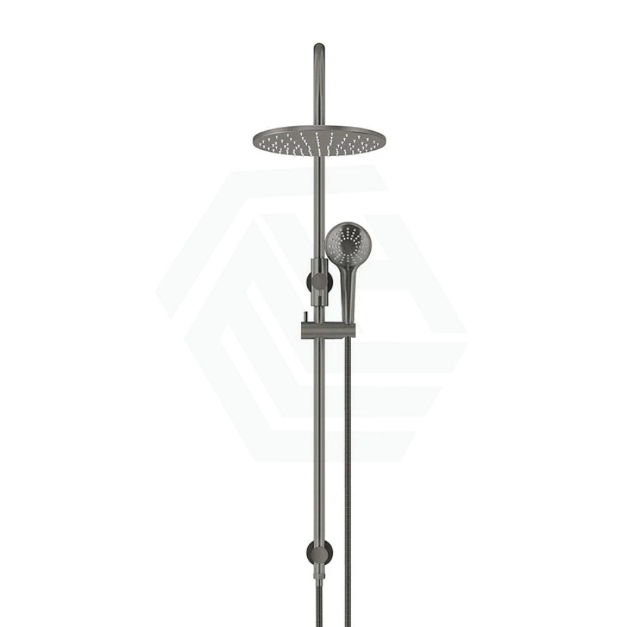 Meir 200/300Mm Round Overhead Shower Set With Three Function Handheld Multi Colour Universal Water