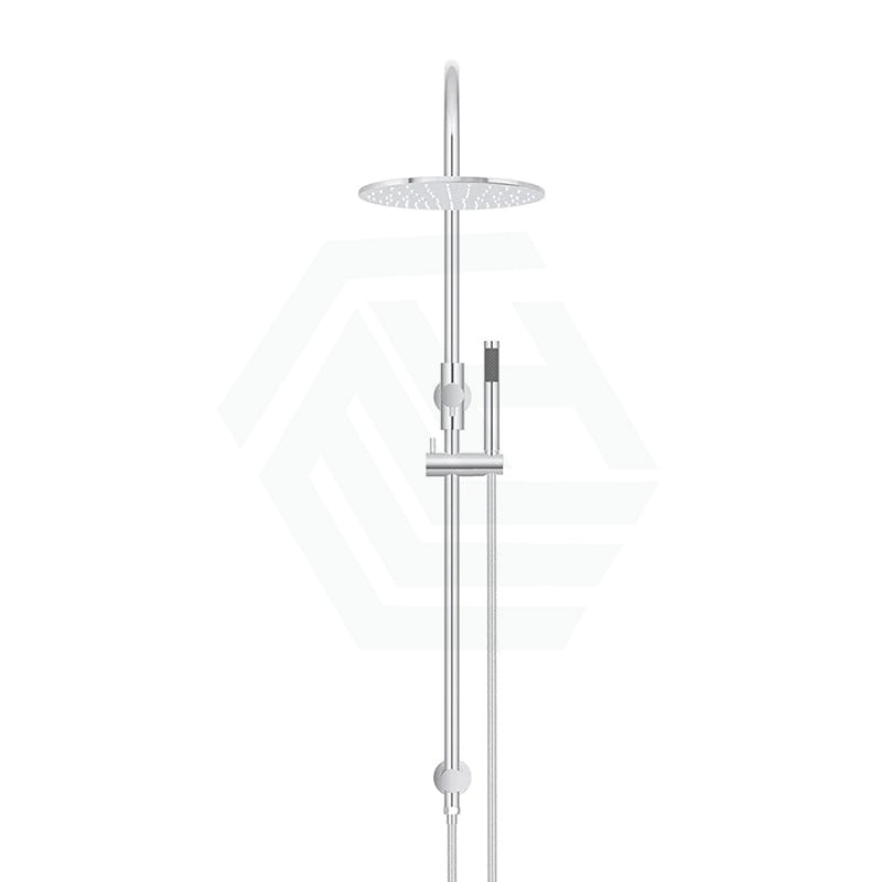 Meir 200/300Mm Round Overhead Shower Set With Hand Multi Colour Universal Water Inlet Twin Showers