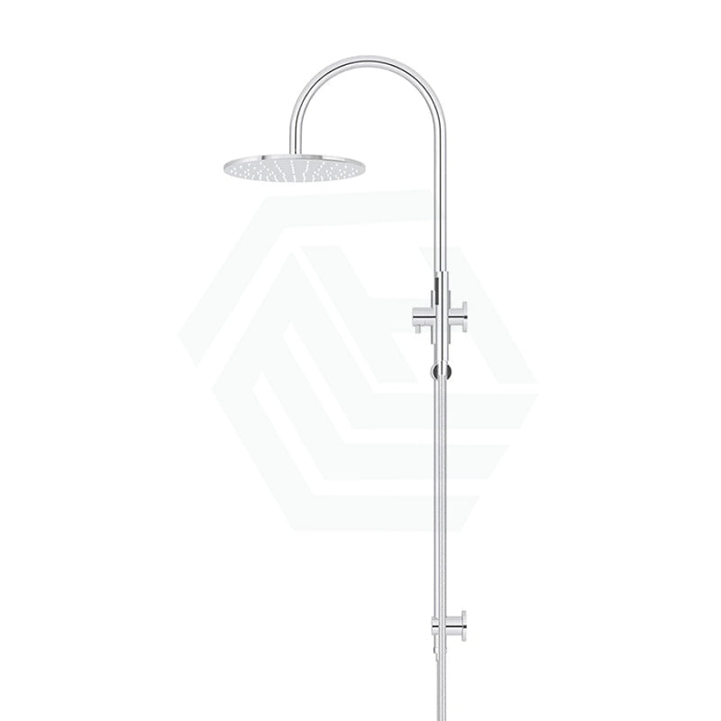 Meir 200/300Mm Round Overhead Shower Set With Hand Multi Colour Universal Water Inlet Twin Showers