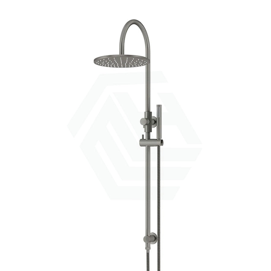 Meir 200/300Mm Round Overhead Shower Set With Hand Multi Colour Universal Water Inlet Shadow