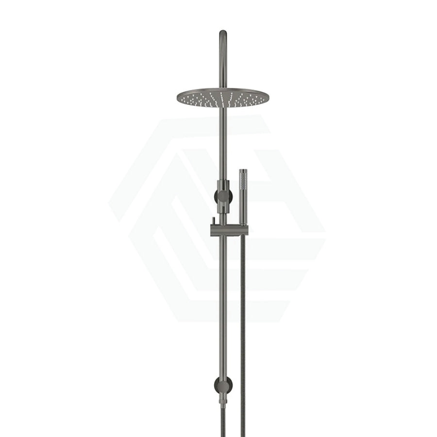 Meir 200/300Mm Round Overhead Shower Set With Hand Multi Colour Universal Water Inlet Twin Showers