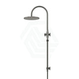 Meir 200/300Mm Round Overhead Shower Set With Hand Multi Colour Universal Water Inlet Twin Showers