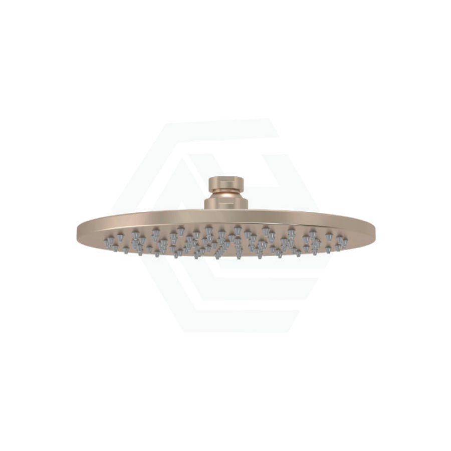 Meir 200Mm Round Brass Champagne Shower Head Heads