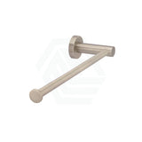 Meir Round Guest Towel Rail Champagne Hand Holders