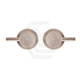 Meir Round Quarter Turn Wall Top Assemblies Champagne