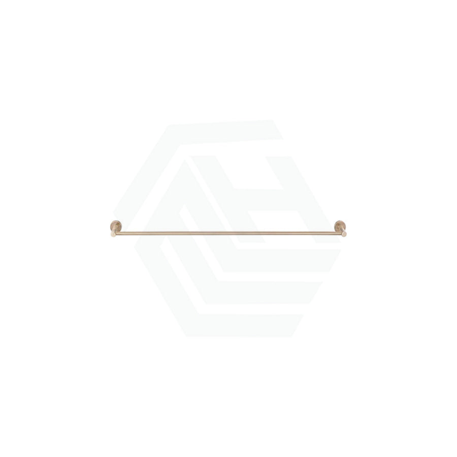 Meir Round Single Towel Rail 600Mm Champagne Tiger Bronze Rails