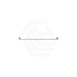 Meir Round Single Towel Rail 600Mm Champagne Tiger Bronze Rails