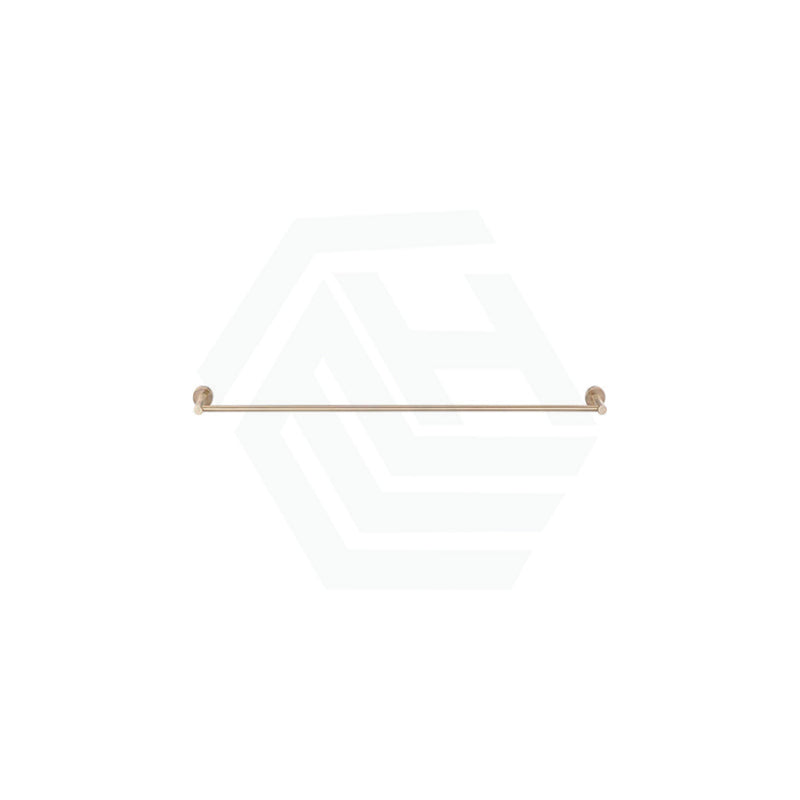 Meir Round Single Towel Rail 600Mm Champagne Tiger Bronze Rails