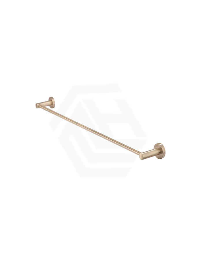 Meir Round Single Towel Rail 600Mm Champagne Tiger Bronze Rails