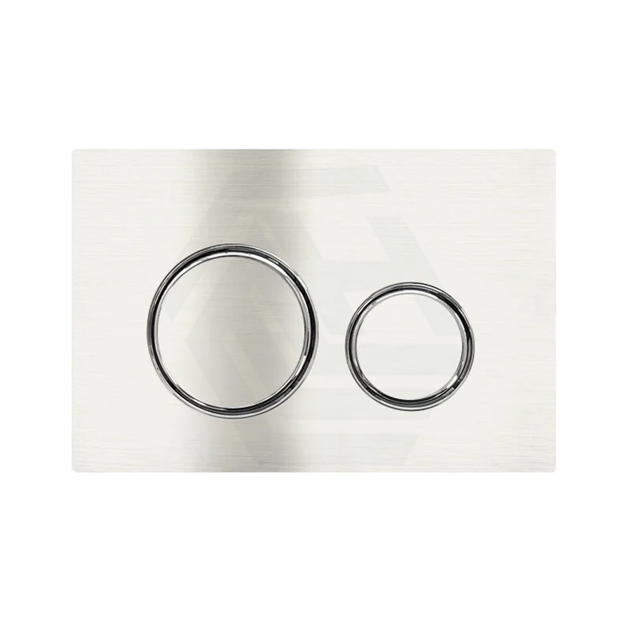 N#3(Nickel) Meir Geberit Inwall Cistern Button For Sigma 21 Dual Flush Plate Brushed Nickel Toilets