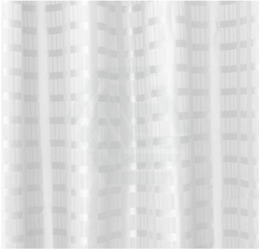 Metlam 1200/2000Mm Micro Shower Straight Curtain Track In Designer Black 1200Mm / Box Stripe