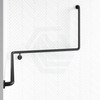 Metlam 90° Flush Mount Wrap Around Grab Rail Modular 1100X1025X600Mm Left/Right Hand In Designer