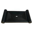 Metlam Stainless Steel Soap Dish Designer Matt Black Dishes