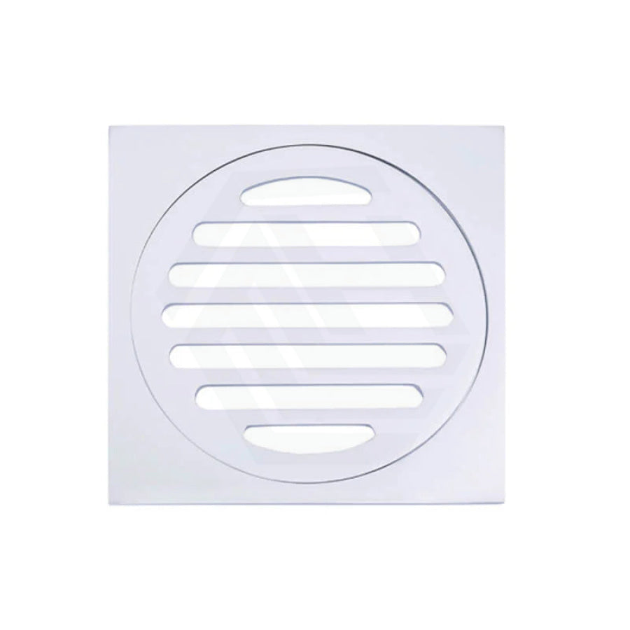 Meir Square Brass Floor Grate Shower Drain 100Mm Outlet Variant Colour Available Wastes