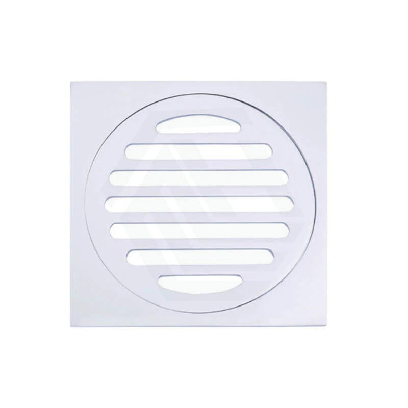 Meir Square Brass Floor Grate Shower Drain 100Mm Outlet Variant Colour Available Wastes