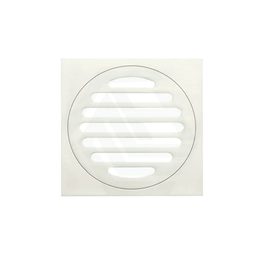 Meir Square Brass Floor Grate Shower Drain 100Mm Outlet Variant Colour Available Wastes