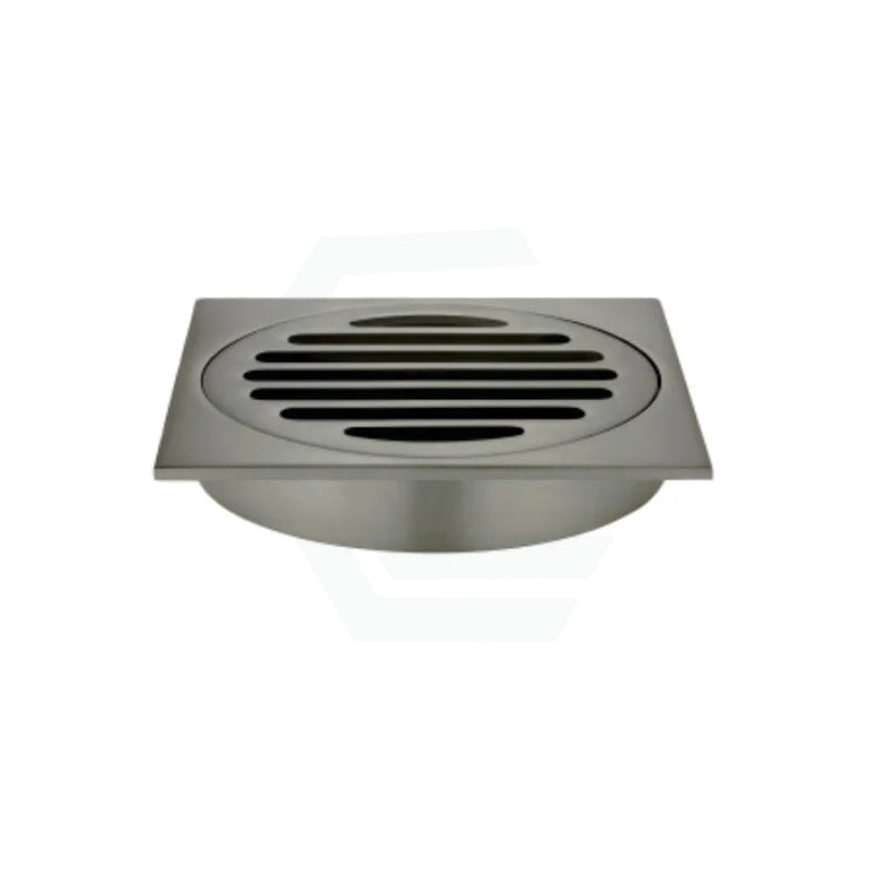 Meir Square Brass Floor Grate Shower Drain 100Mm Outlet Variant Colour Available Wastes