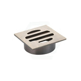 Meir Square Brass Floor Grate Shower Drain 50Mm Outlet Variant Colour Available Champagne Wastes