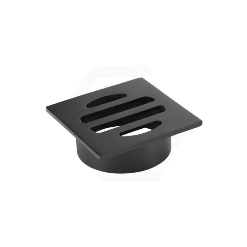 Meir Square Brass Floor Grate Shower Drain 50Mm Outlet Variant Colour Available Matt Black Wastes